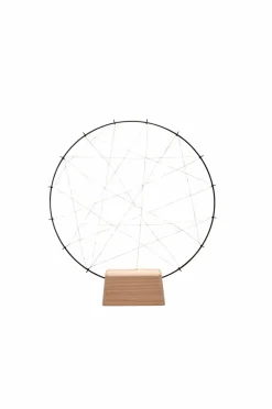 Rund Metalldekoration 100 LED 39,5cm