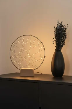 Rund Metalldekoration 100 LED 39,5cm