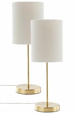 SETH PLISSÉ Bordslampa 2-pack