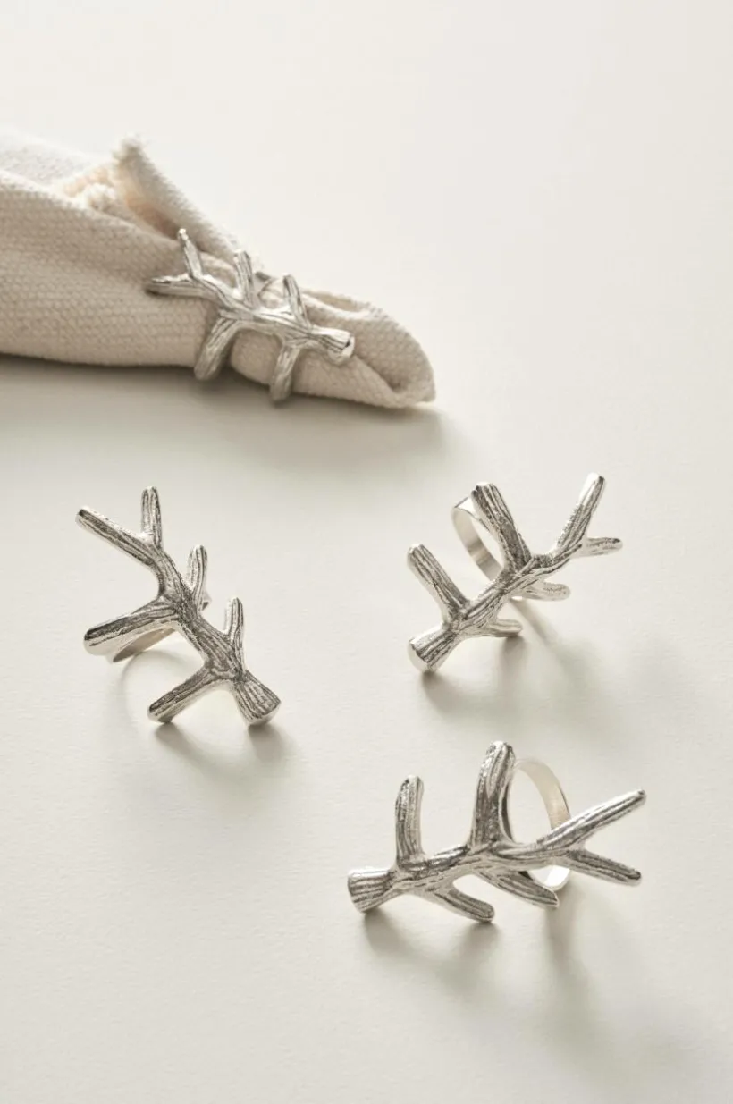 SHILOH Servettring 4-pack