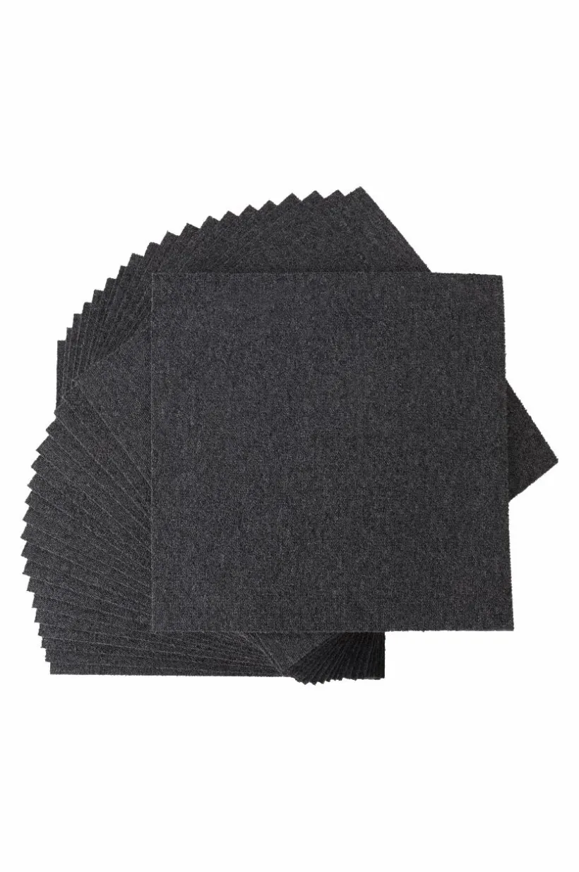 SIERRA TILE Textilplatta Heltäckningsmatta 20-pack