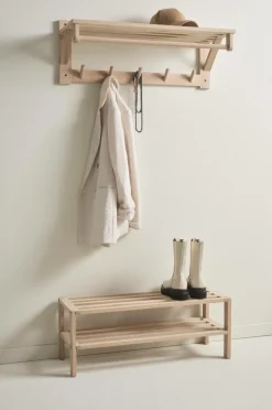 SKÄRHAMN Set Med Skohylla Och Hatthylla