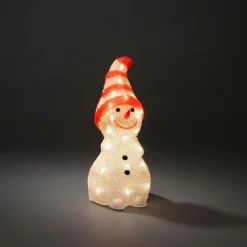 Snögubbe LED Höjd 32 Cm