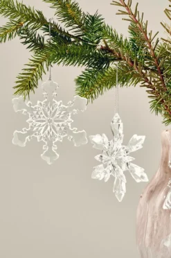 SNOWFLAKE Juldekoration 4-pack