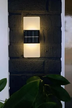 Solcellsbelysning, Vägg Wally Frost 20 Cm