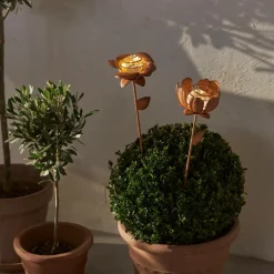 Solcellsdekoration Oxida Blomma 2-p