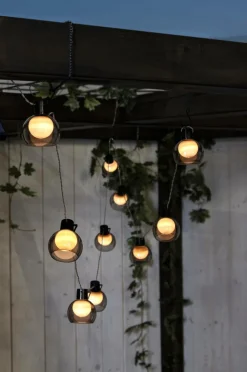 Solcells-ljusslinga Smoky