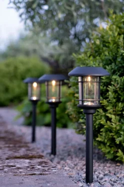 Solcells-Pollare Fride, 3 Pack