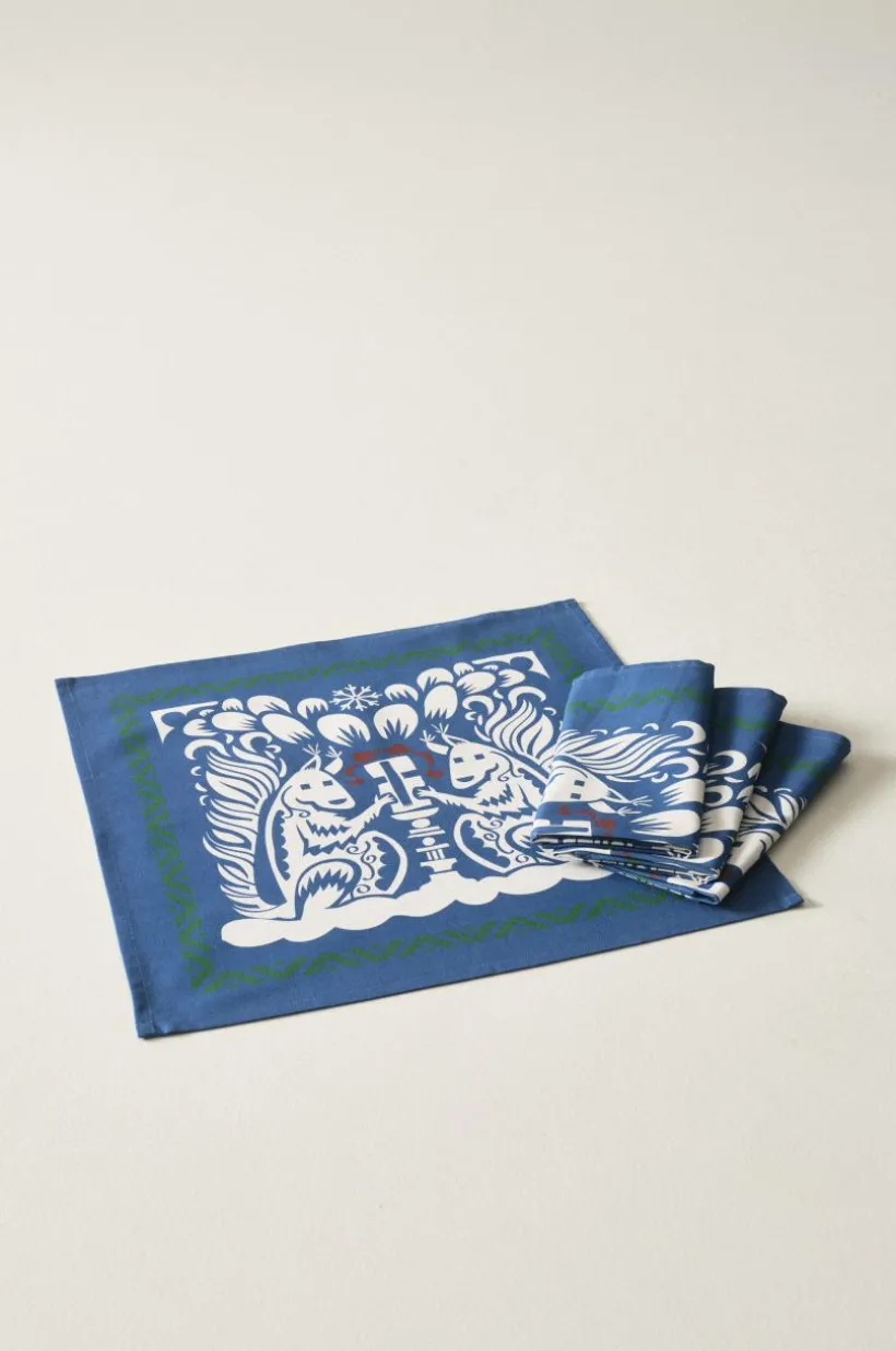 SQUIRRELS Servett 4-pack