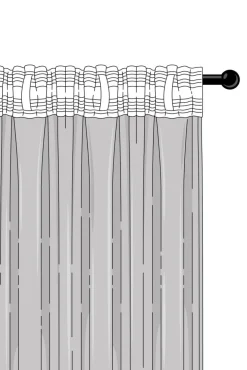 TREES Multifunktionsgardin 2-pack