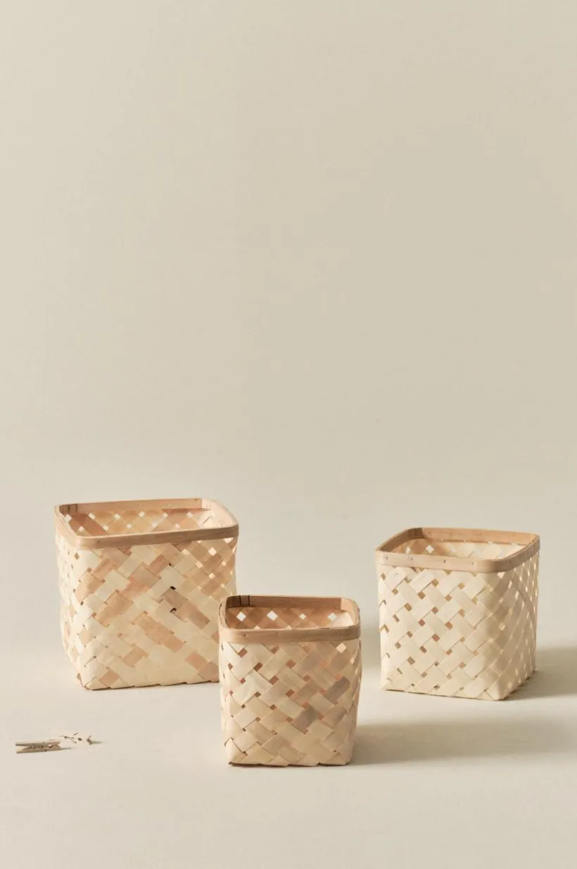 TRESUS Förvaringskorg 3-pack