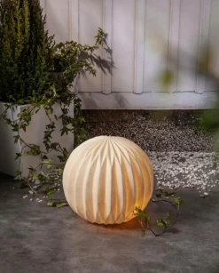 Utomhusdekoration Sandy Globe 30 Cm