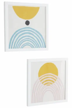 VALCETA 2-pack Poster Med Ram 30x30 Cm