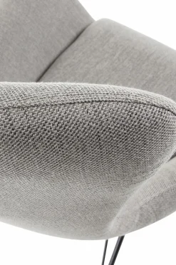 VALSA Gungstol Svart/grå