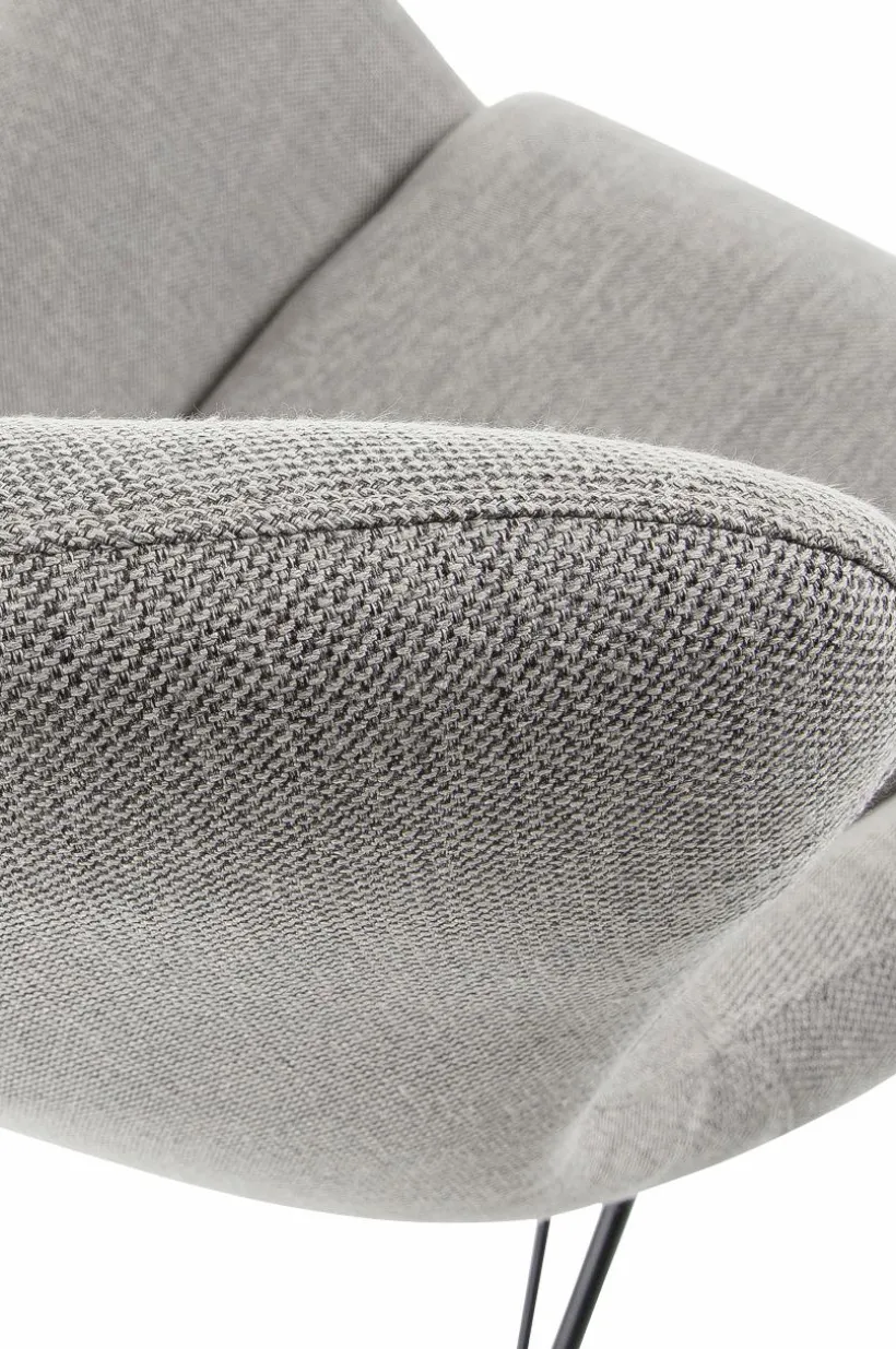 VALSA Gungstol Svart/grå