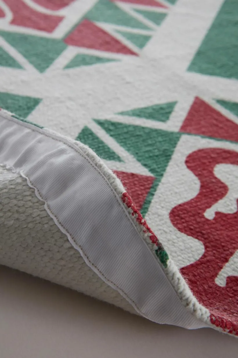 VERY MERRY Slätvävd Matta ø 110 Cm