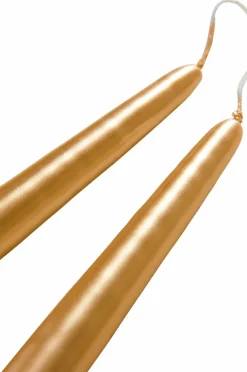 VICKAN METALLIC Antikljus 2-pack - Höjd 35 Cm