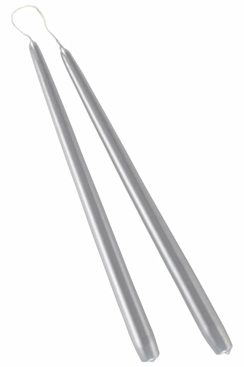 VICKAN METALLIC Antikljus 2-pack - Höjd 35 Cm