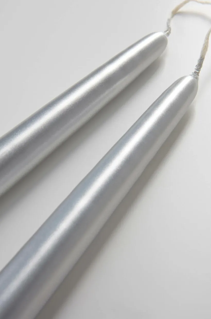 VICKAN METALLIC Antikljus 2-pack - Höjd 35 Cm