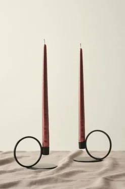 VICKAN METALLIC Antikljus 2-pack - Höjd 35 Cm