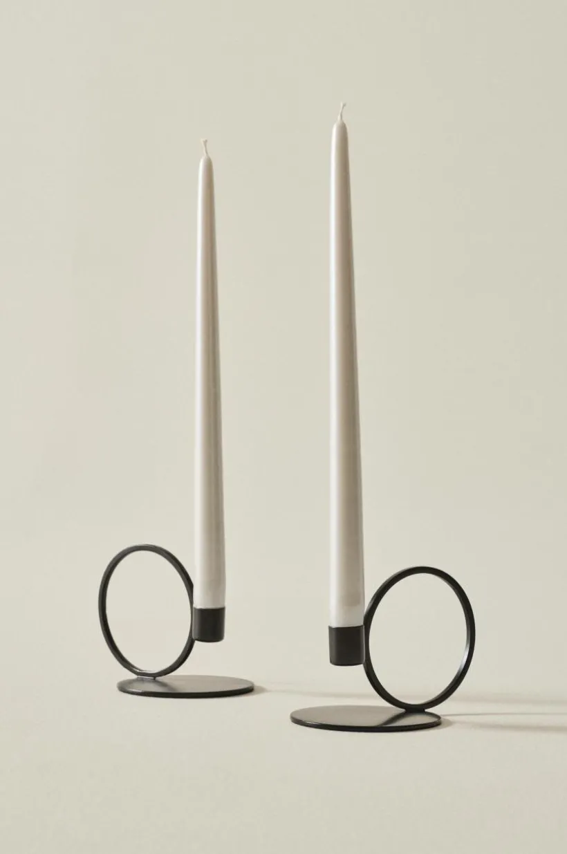 VICKAN PEARL Antikljus 2-pack - Höjd 35 Cm