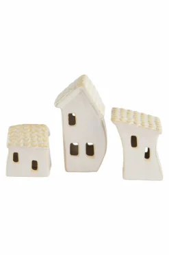 VILLAGE Dekorationshus 3-pack
