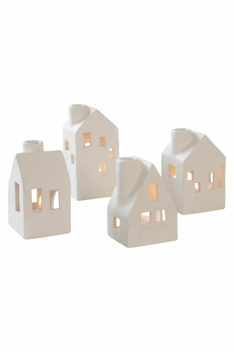 VILLAGE Ljuslykta 4-pack