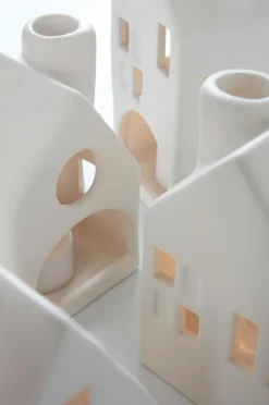 VILLAGE Ljuslykta 4-pack