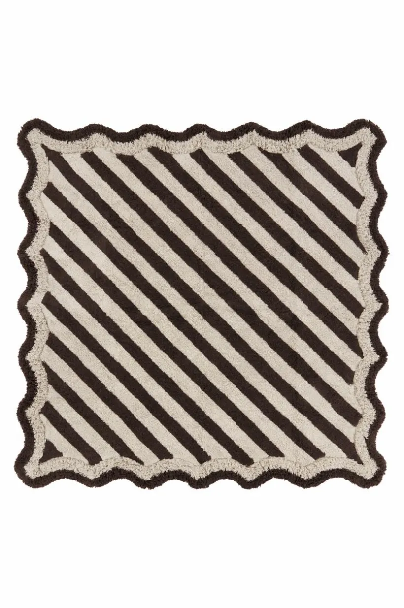 VIOLETA Kvadratisk Bomullsmatta 250x250 Cm