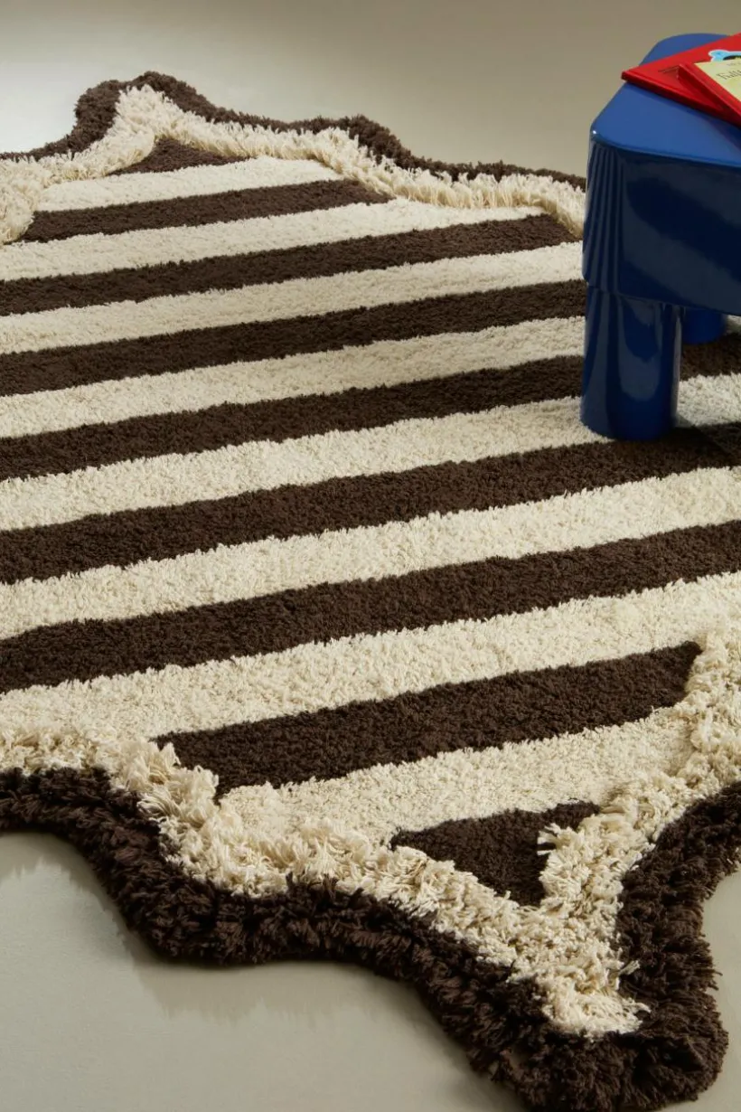 VIOLETA MINI Fyrkantig Bomullsmatta 130x130 Cm