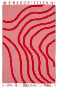 WAVE Bomullsmatta Ekologisk 130x190 Cm