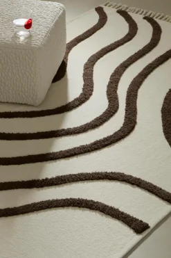 WAVE Bomullsmatta Ekologisk 130x190 Cm