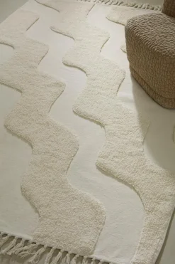 WAVING Bomullsmatta Ekologisk 130x190 Cm