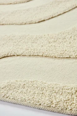 WAVING Bomullsmatta Ekologisk 130x190 Cm