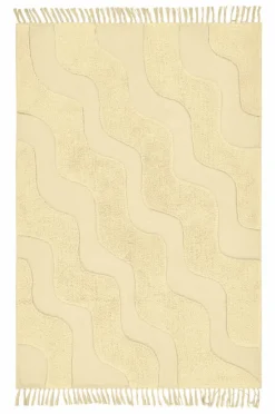 WAVING Bomullsmatta Ekologisk 130x190 Cm
