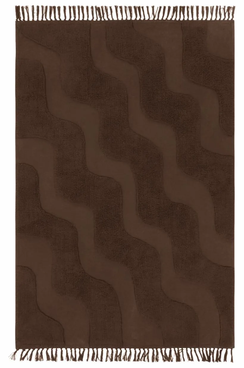 WAVING Bomullsmatta Ekologisk 130x190 Cm