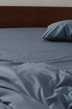 ZACK PERCALE Dra-på-lakan, Hög Madrass - Ekologisk