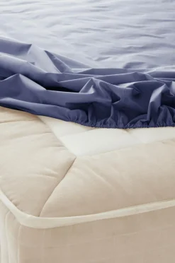 ZACK PERCALE Dra-på-lakan, Hög Madrass - Ekologisk