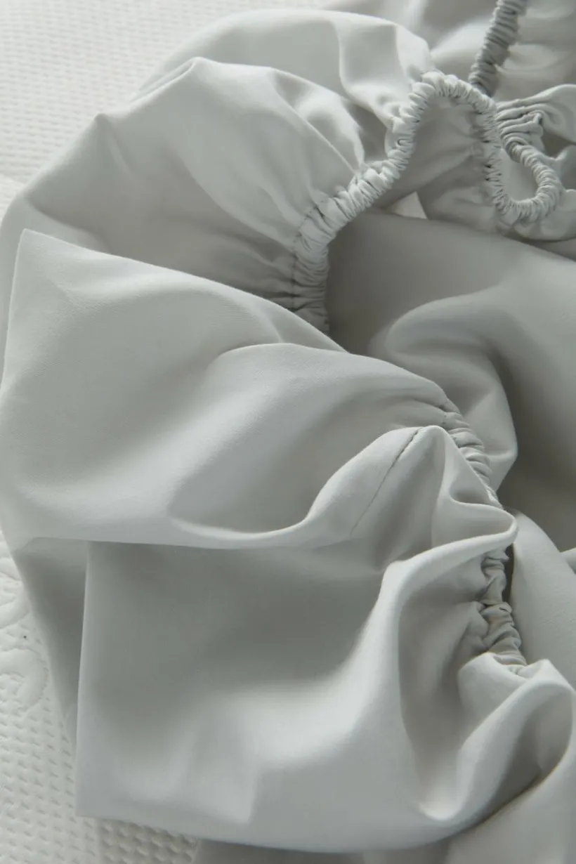 ZACK SATIN Dra-på-lakan - Ekologisk