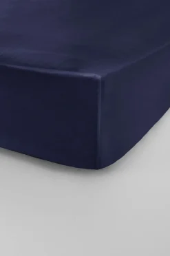 ZACK SATIN Dra-på-lakan, Hög Madrass - Ekologisk