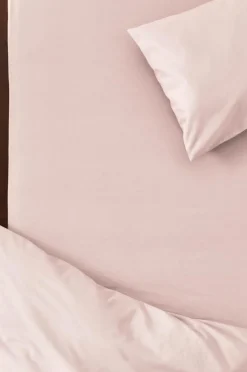 ZACK SATIN Dra-på-lakan, Hög Madrass - Ekologisk